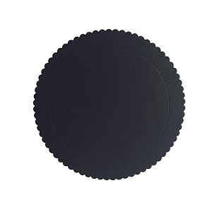 Cakeboard 18cm Preto - Silverplastic