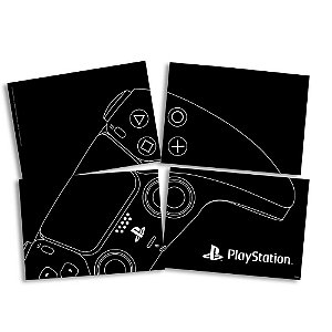 Painel 4 Lâminas PlayStation 5 - Festcolor - 1Un
