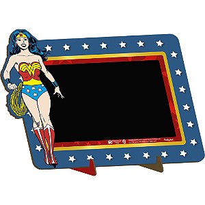 MDF Lousa Decorada G Mulher Maravilha - Festcolor - 1Un