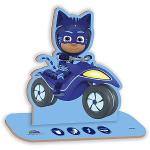 MDF Personagem P Menino Gato Individual - Festcolor - 1Un