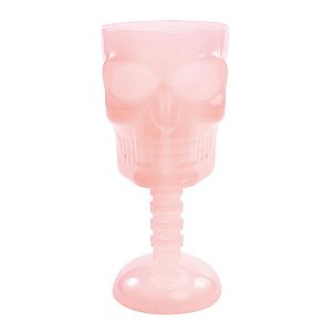 Cálice Esqueleto Candy Rosa Halloween - Cromus - 1 Un