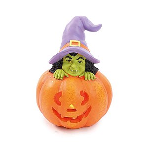 Enfeite Decorativo Bruxa Fiona para Decoração de Halloween - Cromus - 1 Un