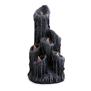 Vela Magia Negra para Decoração de Halloween - Cromus - 1Un