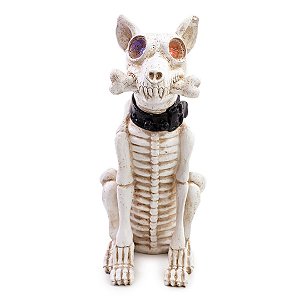 Cachorro Decorativo Esqueleto - Cromus - 1 Un