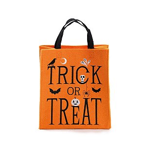 Sacola Doces ou Travessuras Halloween - Cromus - 1Un