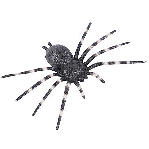 Aranha Patas com Listras Coloridas 7x8cm - 2 Un