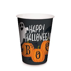 Copo de Papel Travessuras Colorido - Cromus - 8 Un