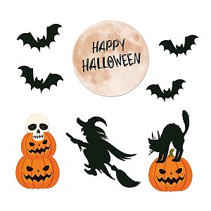 Cartaz Decorativo Especial Travessuras Halloween - 1 Un