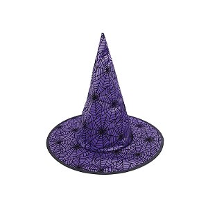 Chapéu Viúva Negra Roxo   Halloween - Cromus - 1 Un