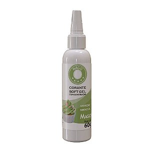 Corante Soft Gel Verde Menta - 60g - Mago