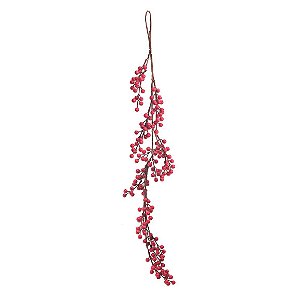 Galho Longo Frutas Vermelho 100cm - 1 Un