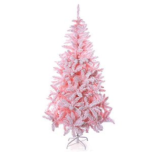 Árvore Cotton 180cm 800H Nevada Rosa - 1 Un