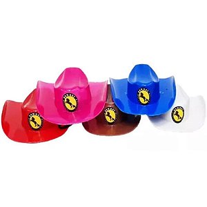 Chapéu Cowboy Plástico Pequeno 12cm - 1 Un