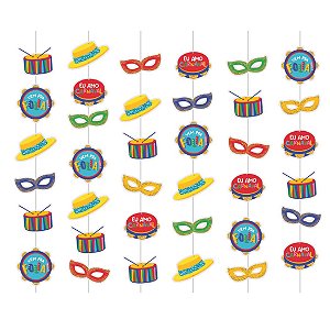 Cortina Decorativa Festou - 6 Un