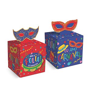 Caixa Pop Up Festou 9x9x8,5cm Pt - 10 Un
