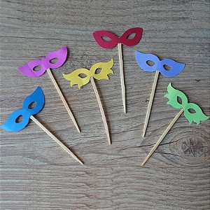 Palito para Doces Máscaras P - 6 Un