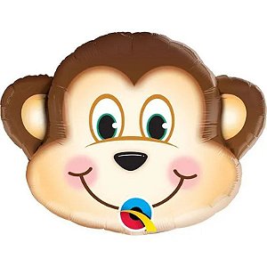 Balão Qualatex 14" - Shape Solto - Birthday-Presente Com Laço - 1 Un