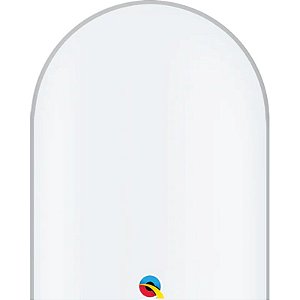 Balão Qualatex 646Q Diamante Transparente - Liso Látex - 50 Un