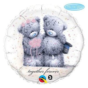 Balão Qualatex 18" - Redondo - Tatty Teddy-Together Forever - 1 Un