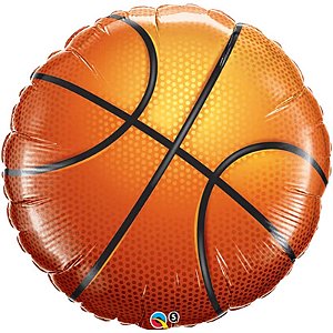 Balão Qualatex 36" - Redondo - Basquete - 1 Un