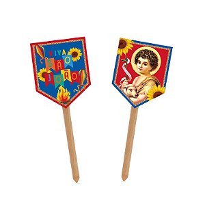 Espeto Para Jardim Festa Junina São João Compose - 2 Un