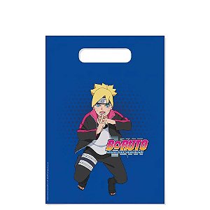 Sacola Kids Para Presente 22x31cm Boruto - 40 Un