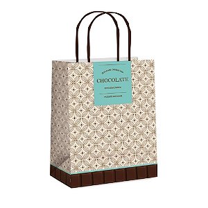 Sacola de Papel Gourmet G 32x26,5x13cm - 10 Un