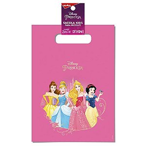 Sacola Kids Para Presente 30x45cm Princesa - 40 Un
