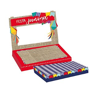 Kit Suporte Para Doces Festa de Arraiá Colorido - 2 Un