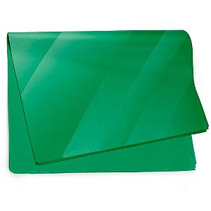 Folha Sujinho 49x69cm Liso Verde Bandeira - 50 Un