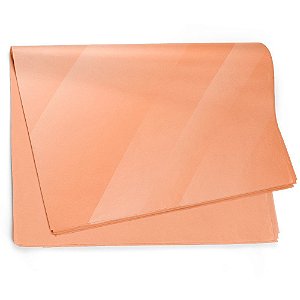 Folha Sujinho 49x69cm Liso Papaia - 50 Un