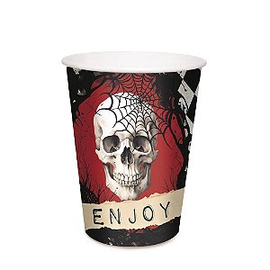 Copo de Papel Welcome Halloween 240ml - 8 Un
