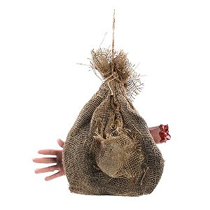 Membros Mão Decepada na Sacola Com Som, Luz e Movimento - 1 Un