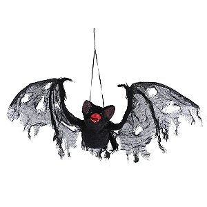 Morcego Cauda de Rato Com Som, Luz e Movimento 65cm - 1 Un