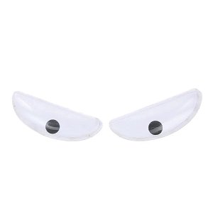 Olhos de Fantasma Assustador Halloween 6,5x16cm - 2 Un