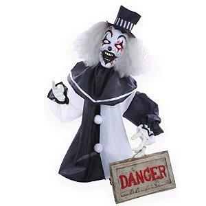 Palhaço Charlie Com Som, Luz e Movimento 81cm - 1 Un