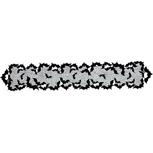 Trilho de Mesa Morceguinhos Halloween 36x183cm - 1 Un