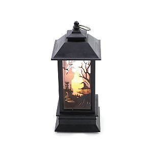 Lamparina com Luz Noites do Terror 13cm - 1 Un