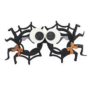 Óculos Teia e Aranha Preto - 1 Un