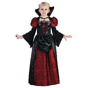 Fantasia Halloween Infantil - Duquesa Mary P 3 a 6 Anos - 1 Un