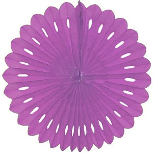 Enfeite de Papel Margarida Fiorata 63cm Rosa Choque - 1 Un