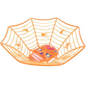 Cesta Halloween Caveira Mexicana Laranja  - 1 Un