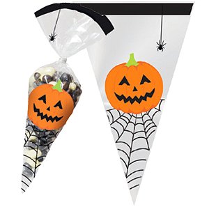 Cone Doces ou Travessuras 18x30cm - 50 Un