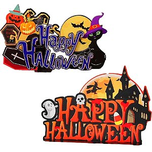 Painel Halloween 42x18cm Sortido - 1 Un