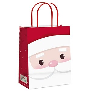 Sacola de Papel Nicolau M 26x19,5x9,5cm - 10 Un