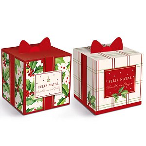 Caixa Pop Up Little Tree M 9x9x11cm Composê - 10 Un