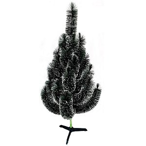 Árvore de Natal Cacto Verde Nevada 1,20 Metros Pé de Plástico - 1 Un