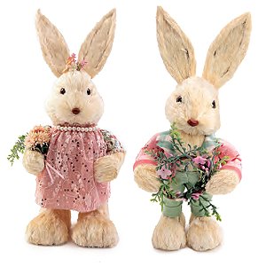 Coelho Decorativo de Isopor Sortido P Green Gables 30cm - 2 Un