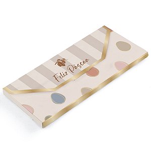Doce Cartinha Para Barras de Chocolate Tonal 18,5x8x1cm - 10 Un
