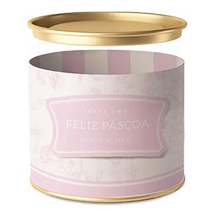 Lata Para Doces Clássico Francês Sortido 10x7cm - 24 Un